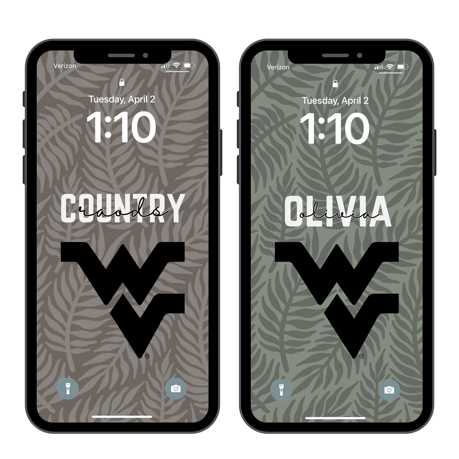 WVU Phone Wallpaper