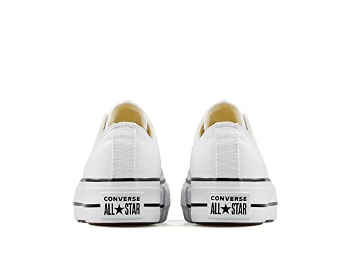 Converse Chuck Taylor All Star Lift Sneakers, White/Black/White