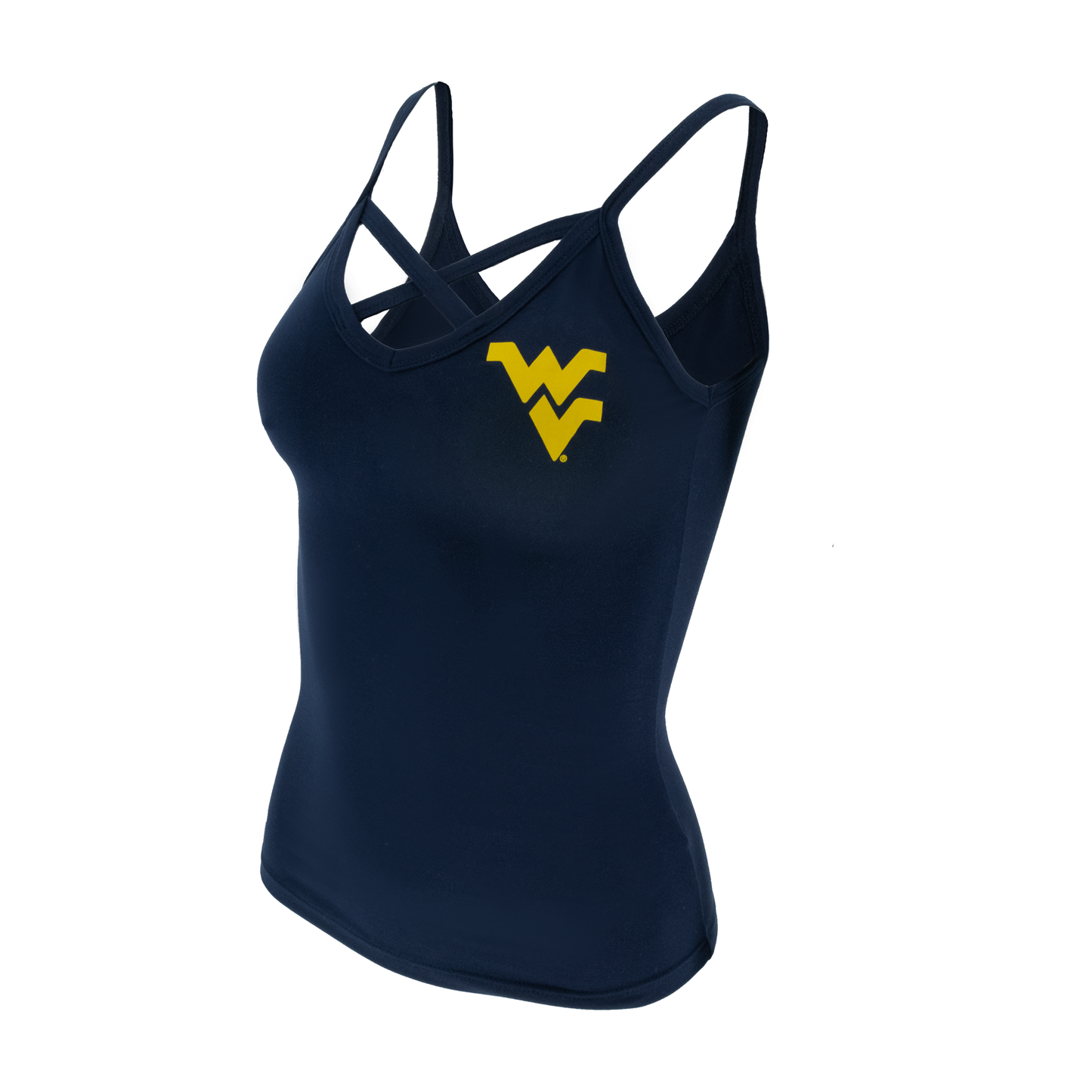 WVU “Sis” Crisscross Tank Top
