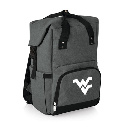 West Virginia Mountaineers Roll-Top Cooler Backpack