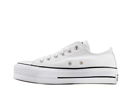 Converse  Chuck Taylor All Star Lift Sneakers, White/Black/White